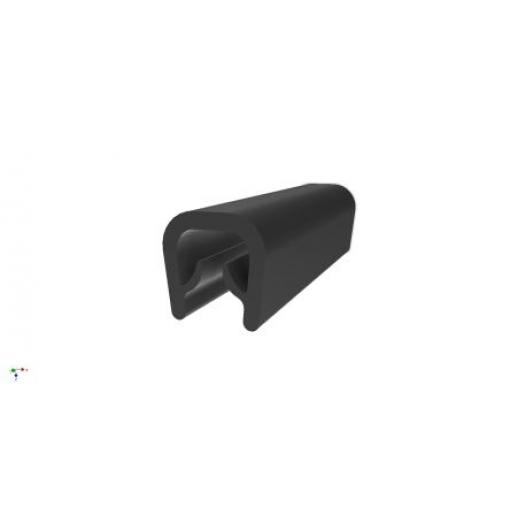 Ochrana hran, Etylen-propylen diodový monomer barva Černá, délka: 20 m x 14.9 mm x 14.8 mm RS PRO