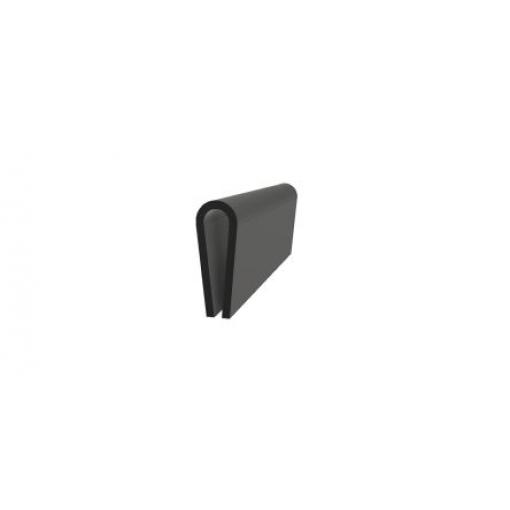 Ochrana hran, Etylen-propylen diodový monomer barva Černá, délka: 20 m x 18 mm x 6.5 mm RS PRO