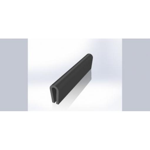 Ochrana hran, Etylen-propylen diodový monomer barva Černá, délka: 20 m x 13 mm x 6 mm RS PRO