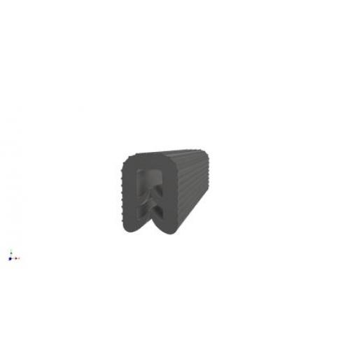 Ochrana hran, Etylen-propylen diodový monomer barva Černá, délka: 20 m x 13.5 mm x 9.8 mm RS PRO