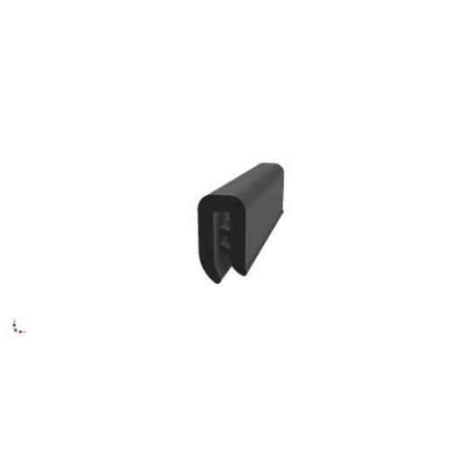 Ochrana hran, Etylen-propylen diodový monomer barva Černá, délka: 20 m x 17.9 mm x 9.4 mm RS PRO