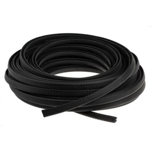 Ochrana hran, Etylen-propylen diodový monomer barva Černá, délka: 20 m x 15 mm x 11 mm RS PRO