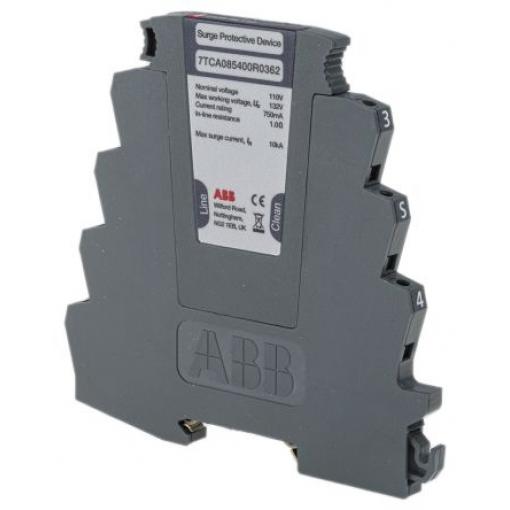 Zařízení ochrany proti přepětí, řada: OVR, 132 V 20kA zařízení pro přepěťovou ochranu, Lišta DIN, 106.5 x 7 x 104.6mm