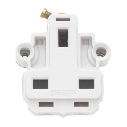 Zásuvka Bílá 1cestná 13A Vnitřní IP20, IP2X Contactum 250 V
