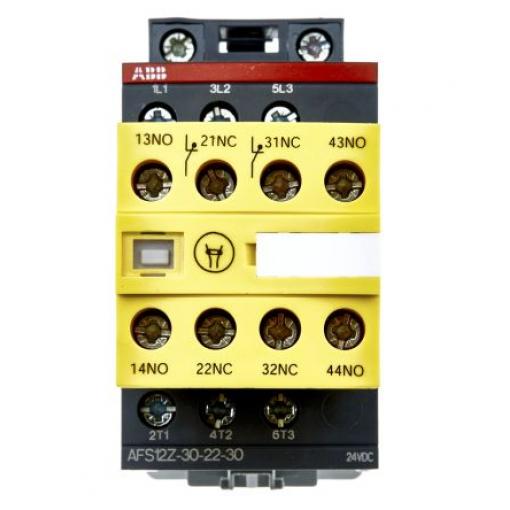 ABB Jokab 2 NO, 2 NC Stykač napětí ve vinutí 24V dc 3pólový 28 A 600V ac 9 kW s 3 NO kontakty 24V dc Řízení motoru,