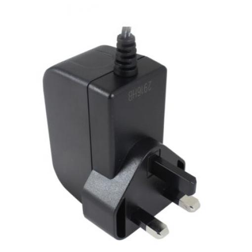 Adaptér AC/DC, výstup: 5V dc, počet výstupů: 1 AC/DC adaptér 2.5A 12.5W, Typ G Regulované