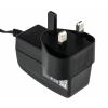 RS PRO Adaptér AC/DC 12 W, výstup: 12V dc, počet výstupů: 1 2.1 x 5.5 x 12 mm Kladný pól na středu, 2.5 x 5.5 x 12 mm