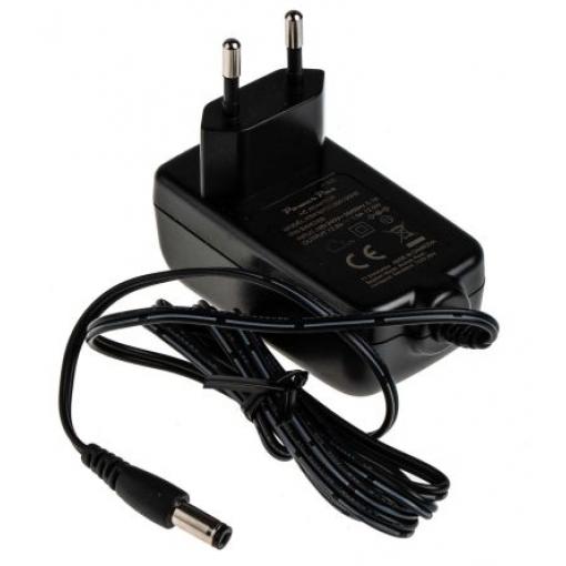 RS PRO Adaptér AC/DC 12 W, výstup: 12V dc, počet výstupů: 1 2.1 x 5.5 x 12 mm Kladný pól na středu, 2.5 x 5.5 x 12 mm