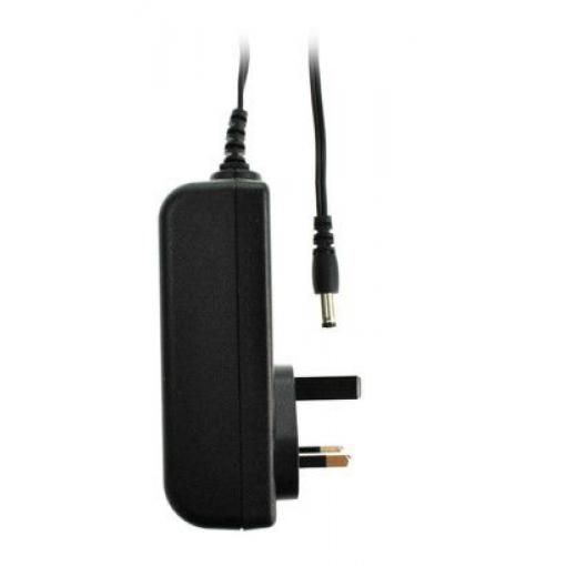 RS PRO Adaptér AC/DC 18 W, výstup: 24V dc, počet výstupů: 1 2.1 x 5.5 x 12 mm Kladný pól na středu, 2.5 x 5.5 x 12 mm