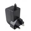 Adaptér AC/DC, výstup: 12V dc, počet výstupů: 1 AC/DC adaptér 2A 24W, Typ G Regulované