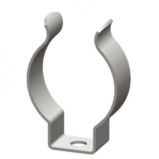 Pružinová spona 38 mm, Ocel x 47.6 mm, průměr otvoru: 4 mm RS PRO