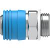 Pneumatická rychlospojka, řada: KD4, Mosaz Vnější, přípojka se závitem: G 10mm Festo