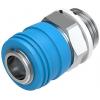 Pneumatická rychlospojka, řada: KD4, Mosaz Vnější, přípojka se závitem: G 10mm Festo
