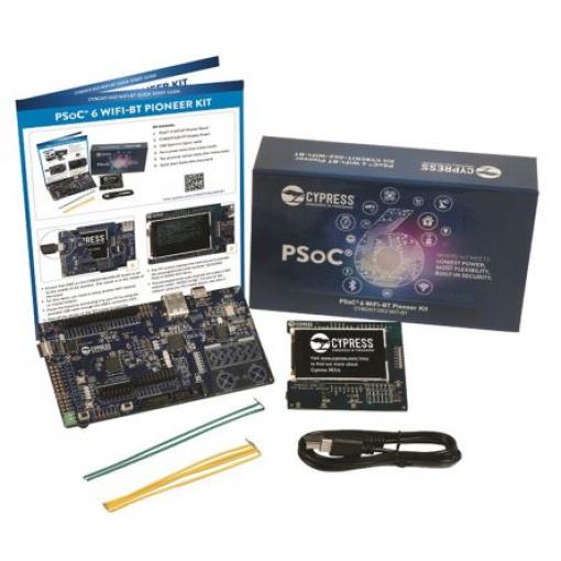 Infineon Vývojová sada, PSoC CY8CKIT-062-WIFI-BT, MCU, Sada Psoc 6 WIFi-BT Pioneer, Vývojová sada
