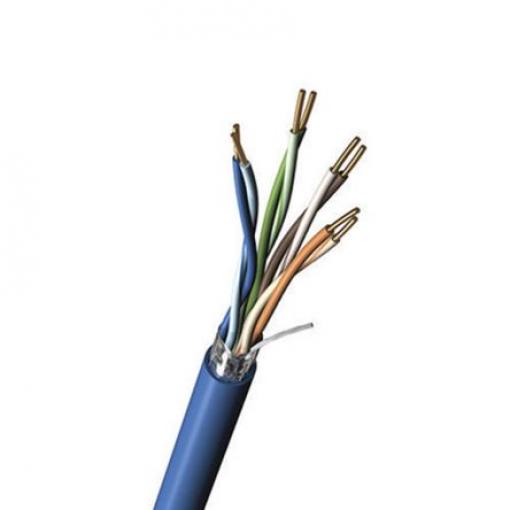 Belden Cat5e Ethernetové kabely, řada: 7958A, Černá, Polyvinylchlorid 305 m, typ pláště: Stíněné Stíněný