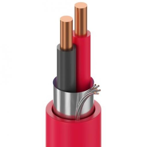 Belden Napájecí kabel, řada: 9575 2žilový 305 m Polyvinylchlorid plášť, Červená, vnější průměr: 6.1 mm OD, 300 V 105 °C