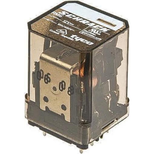 TE Connectivity Výkonové relé 3PDT Montáž na přírubu 16 A 24 V RM7