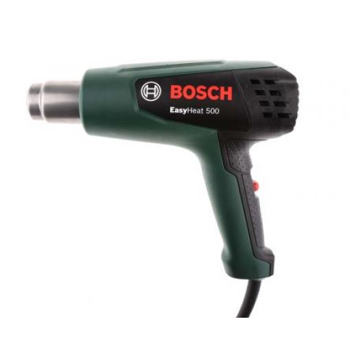 Horkovzdušná pistole Šňůrové, číslo modelu: EasyHeat 500 06032A6070 max. 500 °C 1.6 kW, Typ G – britská zástrčka Bosch