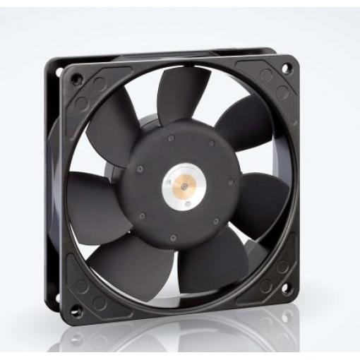 ebm-papst Axiální ventilátor, řada: 9900, průtok vzduchu: 135 m³/h 14 W 115V ac 104 mA IP20 119 mm 119mm 25 mm