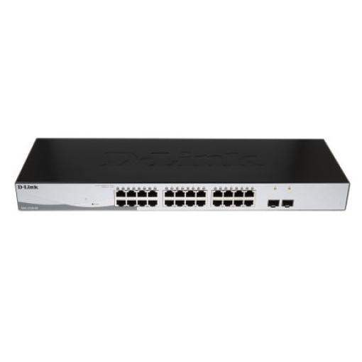 Ne 26portový Montáž do stojanu 10/100/1000Mbit/s Gigabit 24 2 D-Link Inteligentní
