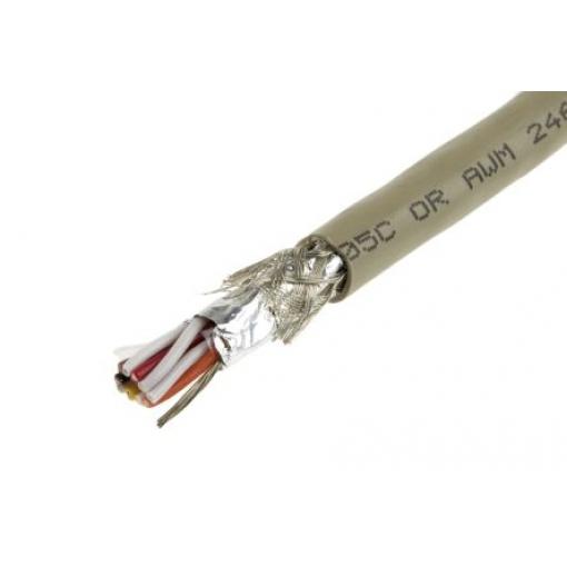 Datový kabel, řada: Pro-Tekt 5 párů v balení, Polyvinylchlorid, 300 V 0.23 mm², chování ohně: Samozhášecí Alpha Wire 100
