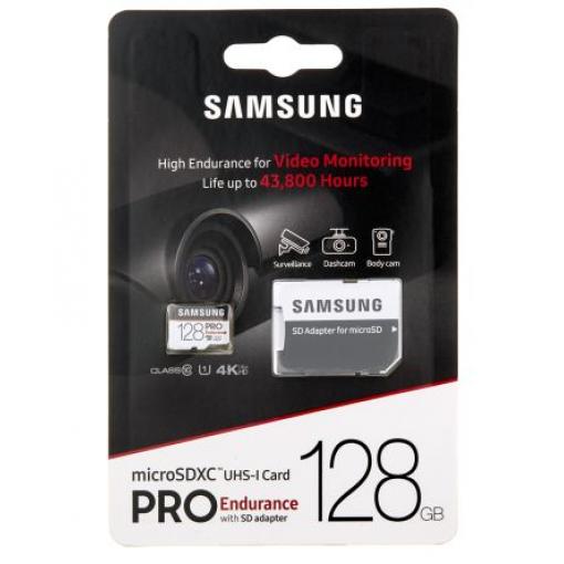 Karta Micro SD MicroSDXC 128 GB Ne XC Samsung, řada: PRO Endurance