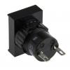 EAO Kontrolka, řada: 31 LED, průměr výřezu: 16 mm IP40 Pravoúhlý