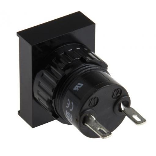 EAO Kontrolka, řada: 31 LED, průměr výřezu: 16 mm IP40 Pravoúhlý