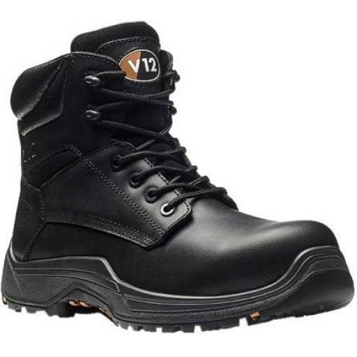 HRO, řada: Bison Bezpečnostní obuv, Kompozit 6, Černá Ano V12 Footwear 39 SRC