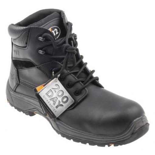 HRO, řada: Bison Bezpečnostní obuv, Kompozit 10, Černá Ano V12 Footwear 44 SRC