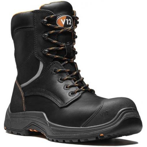 HRO, řada: Avenger Bezpečnostní obuv, Kompozit 11, Černá Ano V12 Footwear 46 SRC