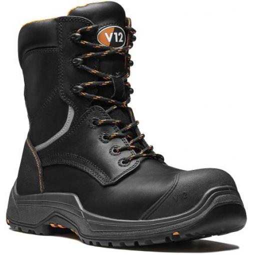 HRO, řada: Avenger Bezpečnostní obuv, Kompozit 7, Černá Ano V12 Footwear 41 SRC