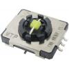 Tlačítkový otočný spínač 50 mA 12V dc