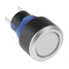 RS PRO Tlačítkový spínač, řada: KPB22 IP65 SPDT Panel Okamžité Osvětlené 22.2 mm 5 A, barva LED: Bílá 36 V dc 250 V ac