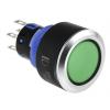 RS PRO Tlačítkový spínač, řada: KPB22 IP65 DPDT Panel Okamžité Osvětlené 22.2 mm 5 A, barva LED: Zelená 36 V dc 250 V ac