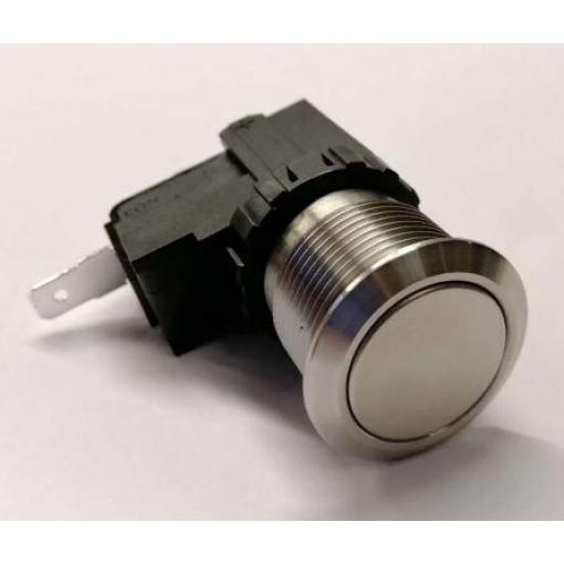 RS PRO Tlačítkový spínač, řada: MW19 IP67 SPST Panel Okamžité 19.1 mm 26 A 36 V dc 250 V ac