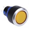 RS PRO Tlačítkový spínač, řada: KPB22 IP65 SPDT Panel Okamžité Osvětlené 22.2 mm 5 A, barva LED: Žlutá 36 V dc 250 V ac