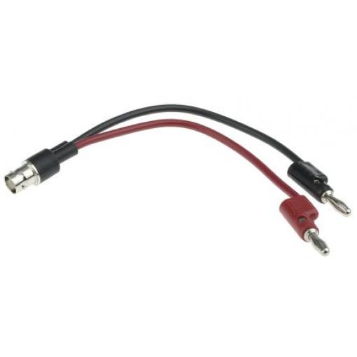 Pomona Zkušební vodič BNC, Červená, Černá, délka kabelů: 210.69 mm, 500 V dc, Polypropylen