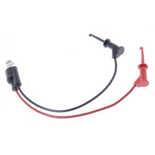Pomona Zkušební vodič BNC, Červená, Černá, délka kabelů: 140 mm, 150 V ac, Polypropylen
