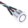 RS PRO Tlačítkový spínač, řada: MPB16 IP67 SPST Panel Okamžité Osvětlené 16 mm 2 A, barva LED: Bílá 36 V dc