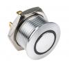 RS PRO Tlačítkový spínač, řada: MPB16 IP67 SPST Panel Okamžité Osvětlené 16 mm 2 A, barva LED: Žlutá 36 V dc