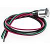 RS PRO Tlačítkový spínač, řada: MPB16 IP67 SPST Panel Okamžité Osvětlené 16 mm 2 A, barva LED: Žlutá 36 V dc