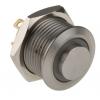 RS PRO Tlačítkový spínač, řada: MPB16 IP67 SPST Panel Okamžité Osvětlené 16 mm 2 A, barva LED: Zelená 36 V dc