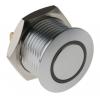 RS PRO Tlačítkový spínač, řada: MPB16 IP67 SPST Panel Okamžité Osvětlené 16 mm 2 A, barva LED: Modrá, Zelená, Červená 36