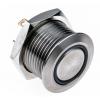 RS PRO Tlačítkový spínač, řada: MPB16 IP67 SPST Panel Okamžité Osvětlené 16 mm 2 A, barva LED: Zelená 36 V dc