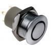RS PRO Tlačítkový spínač, řada: MPB16 IP67 SPST Panel Blokování Osvětlené 16 mm 2 A, barva LED: Modrá 36 V dc