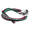 RS PRO Tlačítkový spínač, řada: MPB16 IP67 SPST Panel Okamžité Osvětlené 16 mm 2 A, barva LED: Zelená 36 V dc