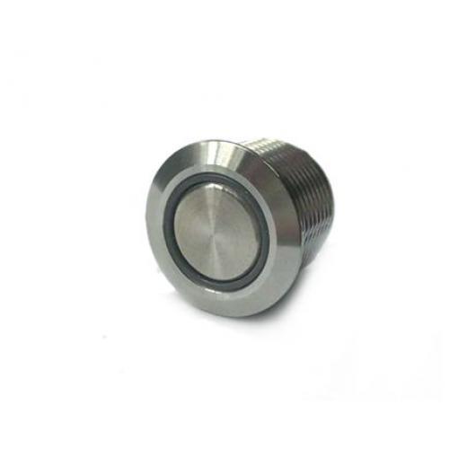 RS PRO Tlačítkový spínač, řada: MPB16 IP67 SPST Panel Okamžité Osvětlené 16 mm 2 A, barva LED: Modrá, Zelená, Červená 36