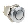 RS PRO Tlačítkový spínač, řada: MPB16 IP67 SPST Panel Blokování Osvětlené 16 mm 2 A, barva LED: Modrá 36 V dc