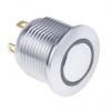 RS PRO Tlačítkový spínač, řada: MPB16 IP67 SPST Panel Okamžité Osvětlené 16 mm 2 A, barva LED: Modrá 36 V dc
